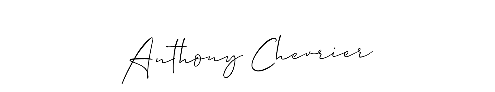 Once you've used our free online signature maker to create your best signature Allison_Script style, it's time to enjoy all of the benefits that Anthony Chevrier name signing documents. Anthony Chevrier signature style 2 images and pictures png