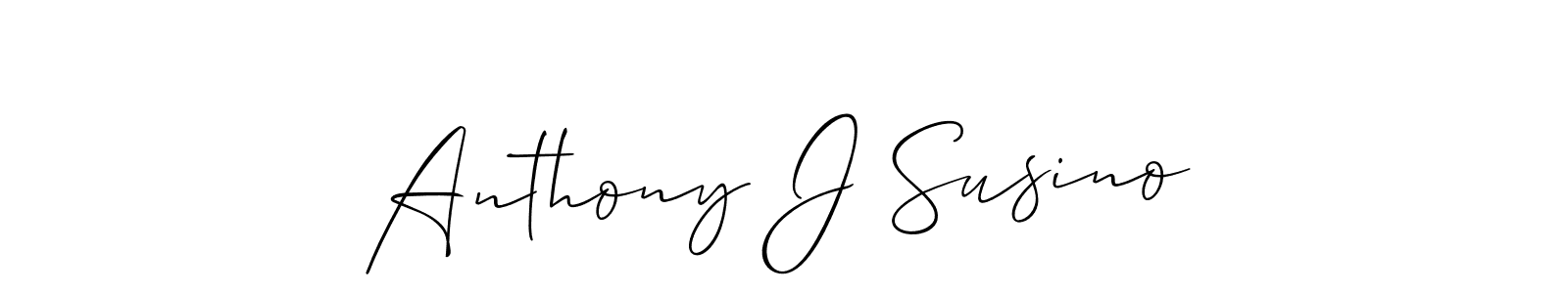 How to Draw Anthony J Susino signature style? Allison_Script is a latest design signature styles for name Anthony J Susino. Anthony J Susino signature style 2 images and pictures png