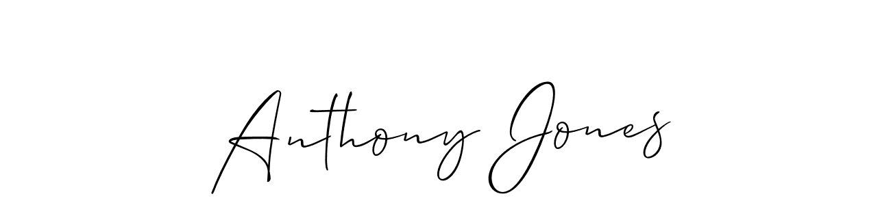 Best and Professional Signature Style for Anthony Jones. Allison_Script Best Signature Style Collection. Anthony Jones signature style 2 images and pictures png