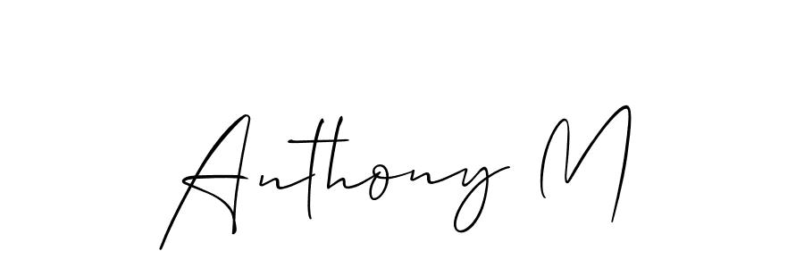 You can use this online signature creator to create a handwritten signature for the name Anthony M. This is the best online autograph maker. Anthony M signature style 2 images and pictures png