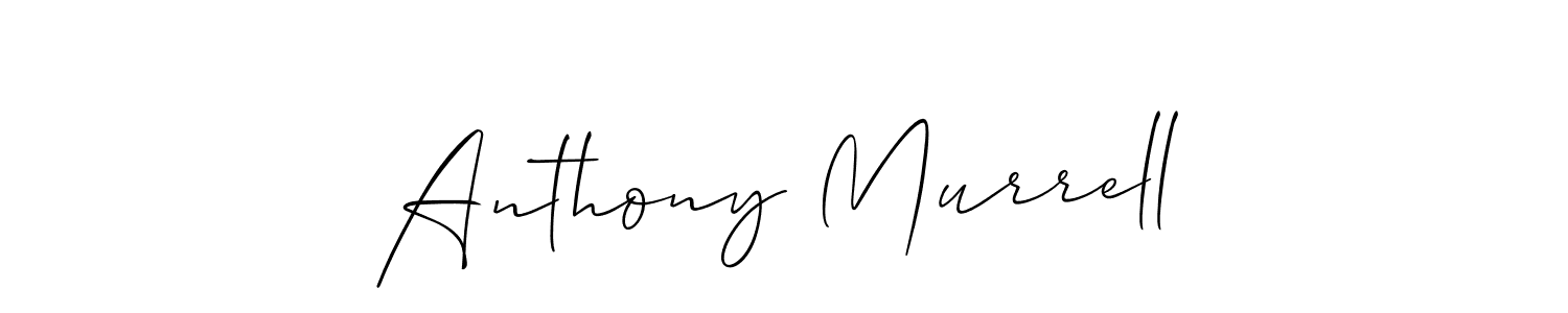 if you are searching for the best signature style for your name Anthony Murrell. so please give up your signature search. here we have designed multiple signature styles  using Allison_Script. Anthony Murrell signature style 2 images and pictures png