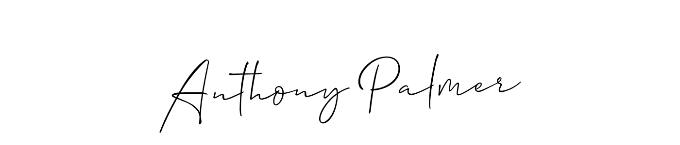 Design your own signature with our free online signature maker. With this signature software, you can create a handwritten (Allison_Script) signature for name Anthony Palmer. Anthony Palmer signature style 2 images and pictures png