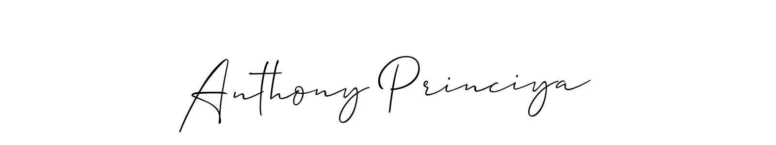 This is the best signature style for the Anthony Princiya name. Also you like these signature font (Allison_Script). Mix name signature. Anthony Princiya signature style 2 images and pictures png