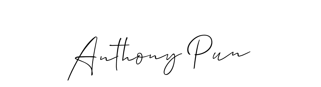 Here are the top 10 professional signature styles for the name Anthony Pun. These are the best autograph styles you can use for your name. Anthony Pun signature style 2 images and pictures png