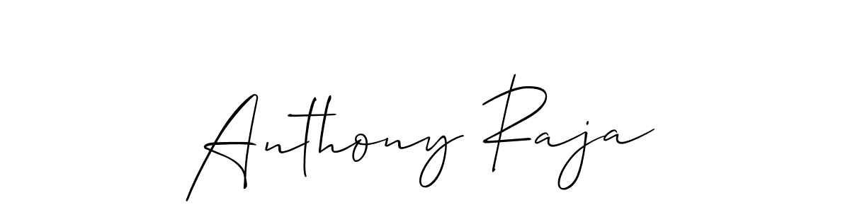 Design your own signature with our free online signature maker. With this signature software, you can create a handwritten (Allison_Script) signature for name Anthony Raja. Anthony Raja signature style 2 images and pictures png