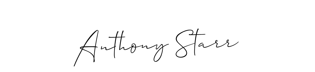 It looks lik you need a new signature style for name Anthony Starr. Design unique handwritten (Allison_Script) signature with our free signature maker in just a few clicks. Anthony Starr signature style 2 images and pictures png