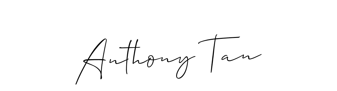 Also we have Anthony Tan name is the best signature style. Create professional handwritten signature collection using Allison_Script autograph style. Anthony Tan signature style 2 images and pictures png