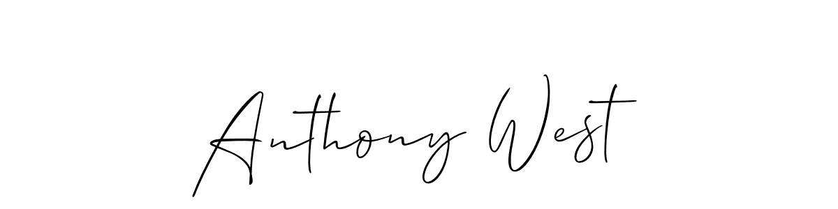 Similarly Allison_Script is the best handwritten signature design. Signature creator online .You can use it as an online autograph creator for name Anthony West. Anthony West signature style 2 images and pictures png