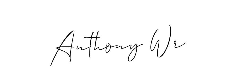 Best and Professional Signature Style for Anthony Wr. Allison_Script Best Signature Style Collection. Anthony Wr signature style 2 images and pictures png