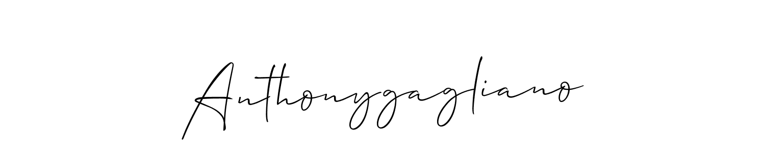 Make a beautiful signature design for name Anthonygagliano. Use this online signature maker to create a handwritten signature for free. Anthonygagliano signature style 2 images and pictures png