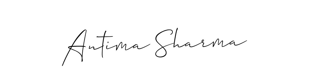 You can use this online signature creator to create a handwritten signature for the name Antima Sharma. This is the best online autograph maker. Antima Sharma signature style 2 images and pictures png