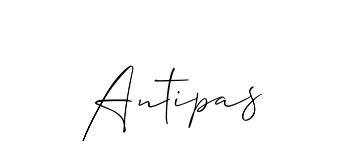 Once you've used our free online signature maker to create your best signature Allison_Script style, it's time to enjoy all of the benefits that Antipas name signing documents. Antipas signature style 2 images and pictures png