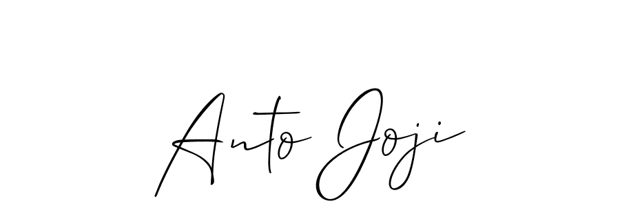 Similarly Allison_Script is the best handwritten signature design. Signature creator online .You can use it as an online autograph creator for name Anto Joji. Anto Joji signature style 2 images and pictures png