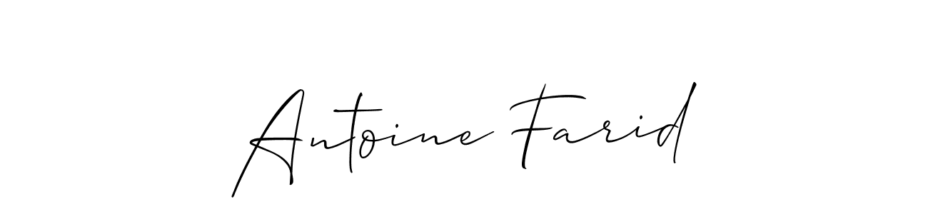 Here are the top 10 professional signature styles for the name Antoine Farid. These are the best autograph styles you can use for your name. Antoine Farid signature style 2 images and pictures png