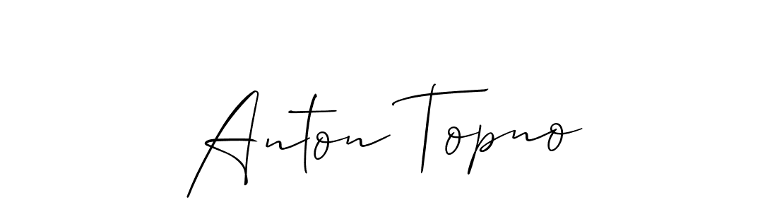 Similarly Allison_Script is the best handwritten signature design. Signature creator online .You can use it as an online autograph creator for name Anton Topno. Anton Topno signature style 2 images and pictures png