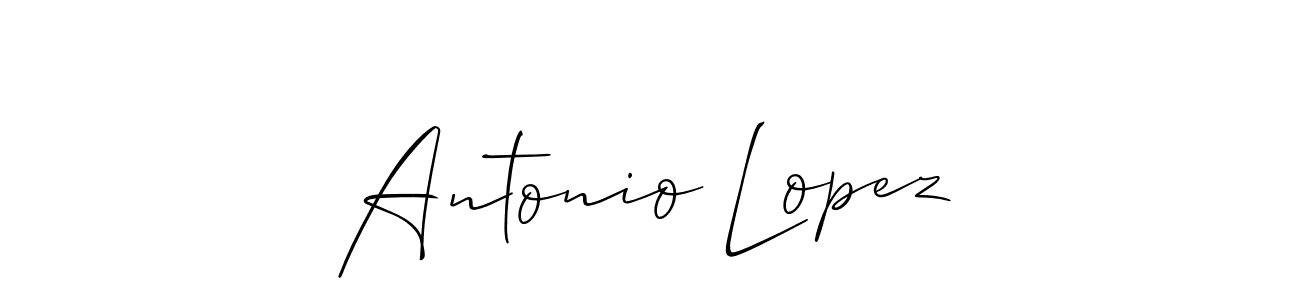 Also You can easily find your signature by using the search form. We will create Antonio Lopez name handwritten signature images for you free of cost using Allison_Script sign style. Antonio Lopez signature style 2 images and pictures png