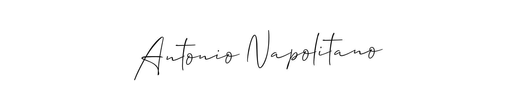 You can use this online signature creator to create a handwritten signature for the name Antonio Napolitano. This is the best online autograph maker. Antonio Napolitano signature style 2 images and pictures png