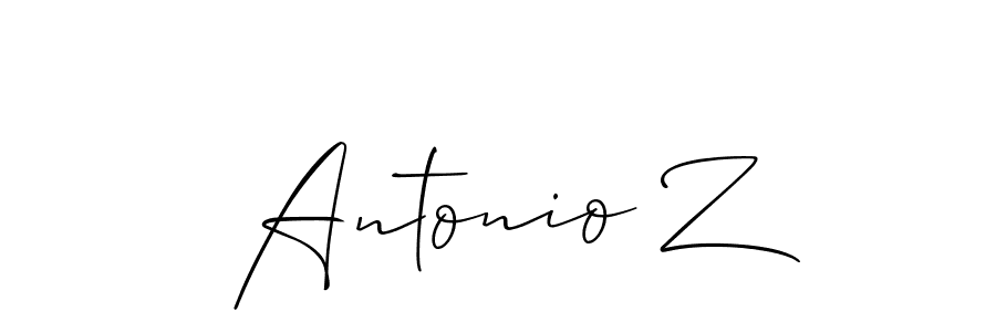 Once you've used our free online signature maker to create your best signature Allison_Script style, it's time to enjoy all of the benefits that Antonio Z name signing documents. Antonio Z signature style 2 images and pictures png