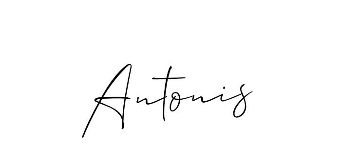 See photos of Antonis official signature by Spectra . Check more albums & portfolios. Read reviews & check more about Allison_Script font. Antonis signature style 2 images and pictures png