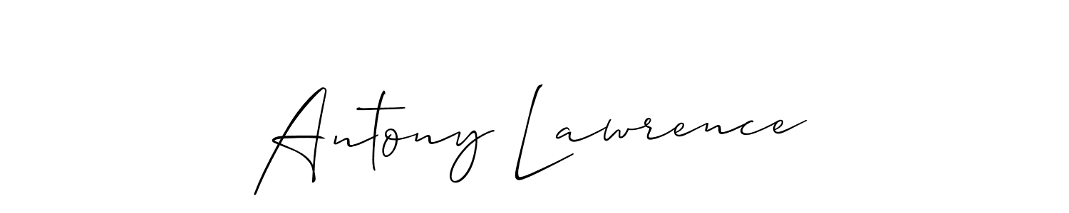 Once you've used our free online signature maker to create your best signature Allison_Script style, it's time to enjoy all of the benefits that Antony Lawrence name signing documents. Antony Lawrence signature style 2 images and pictures png