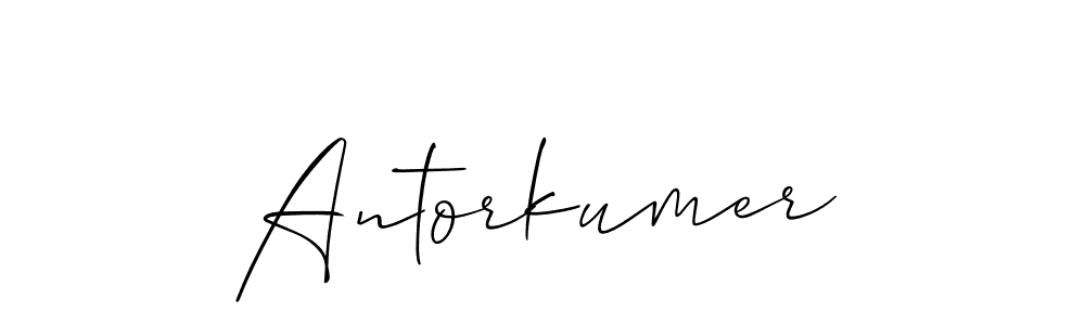 It looks lik you need a new signature style for name Antorkumer. Design unique handwritten (Allison_Script) signature with our free signature maker in just a few clicks. Antorkumer signature style 2 images and pictures png