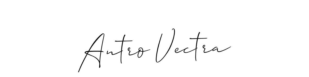 Once you've used our free online signature maker to create your best signature Allison_Script style, it's time to enjoy all of the benefits that Antro Vectra name signing documents. Antro Vectra signature style 2 images and pictures png