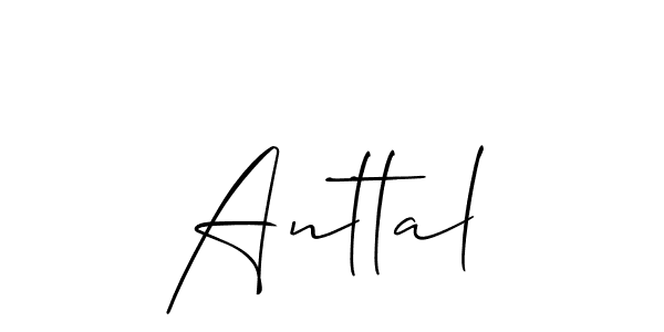 It looks lik you need a new signature style for name Anttal. Design unique handwritten (Allison_Script) signature with our free signature maker in just a few clicks. Anttal signature style 2 images and pictures png