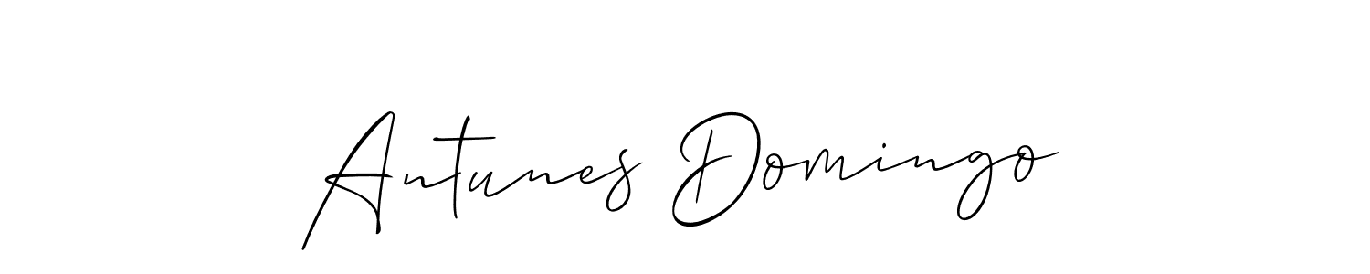 How to Draw Antunes Domingo signature style? Allison_Script is a latest design signature styles for name Antunes Domingo. Antunes Domingo signature style 2 images and pictures png