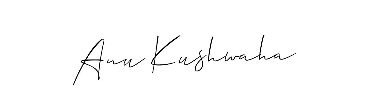 How to Draw Anu Kushwaha signature style? Allison_Script is a latest design signature styles for name Anu Kushwaha. Anu Kushwaha signature style 2 images and pictures png