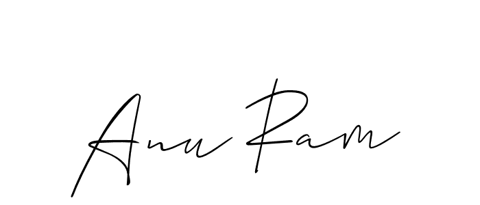 You can use this online signature creator to create a handwritten signature for the name Anu Ram. This is the best online autograph maker. Anu Ram signature style 2 images and pictures png