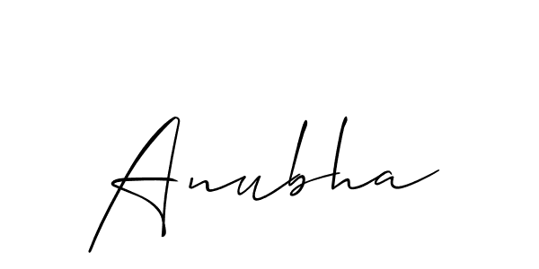 How to Draw Anubha signature style? Allison_Script is a latest design signature styles for name Anubha. Anubha signature style 2 images and pictures png