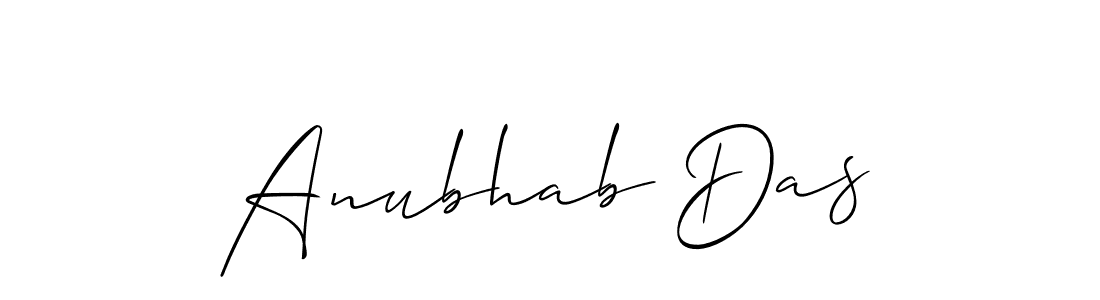Once you've used our free online signature maker to create your best signature Allison_Script style, it's time to enjoy all of the benefits that Anubhab Das name signing documents. Anubhab Das signature style 2 images and pictures png