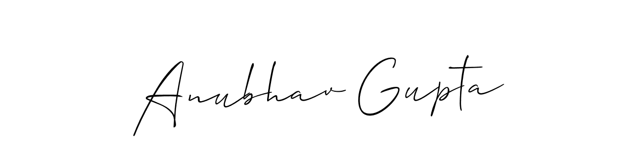 Make a beautiful signature design for name Anubhav Gupta. Use this online signature maker to create a handwritten signature for free. Anubhav Gupta signature style 2 images and pictures png