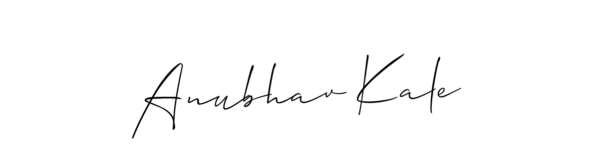 You should practise on your own different ways (Allison_Script) to write your name (Anubhav Kale) in signature. don't let someone else do it for you. Anubhav Kale signature style 2 images and pictures png