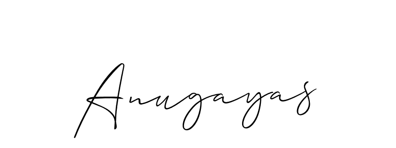 Here are the top 10 professional signature styles for the name Anugayas. These are the best autograph styles you can use for your name. Anugayas signature style 2 images and pictures png