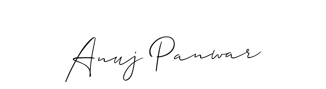How to Draw Anuj Panwar signature style? Allison_Script is a latest design signature styles for name Anuj Panwar. Anuj Panwar signature style 2 images and pictures png