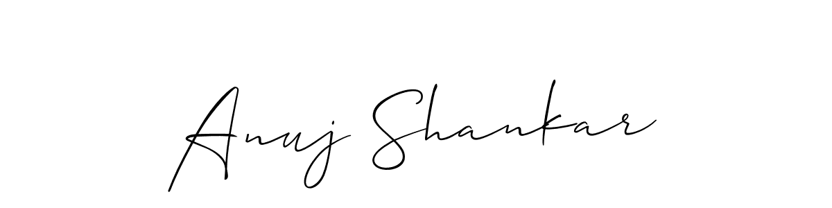Similarly Allison_Script is the best handwritten signature design. Signature creator online .You can use it as an online autograph creator for name Anuj Shankar. Anuj Shankar signature style 2 images and pictures png