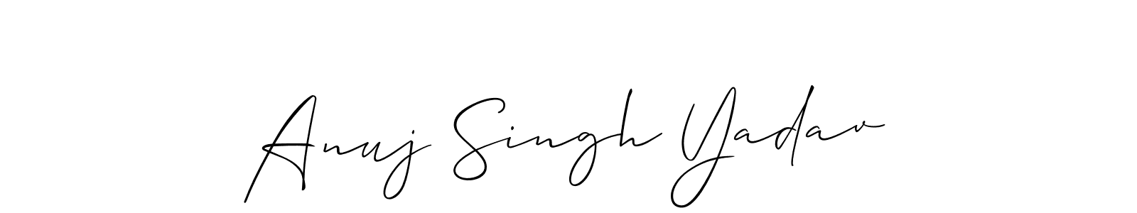 You can use this online signature creator to create a handwritten signature for the name Anuj Singh Yadav. This is the best online autograph maker. Anuj Singh Yadav signature style 2 images and pictures png