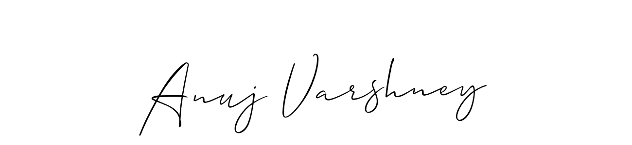 You can use this online signature creator to create a handwritten signature for the name Anuj Varshney. This is the best online autograph maker. Anuj Varshney signature style 2 images and pictures png