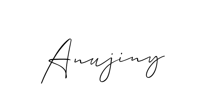 This is the best signature style for the Anujiny name. Also you like these signature font (Allison_Script). Mix name signature. Anujiny signature style 2 images and pictures png