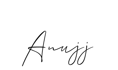 Make a beautiful signature design for name Anujj. Use this online signature maker to create a handwritten signature for free. Anujj signature style 2 images and pictures png