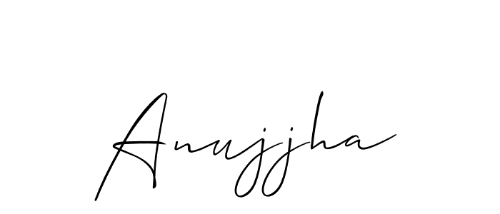 Make a beautiful signature design for name Anujjha. Use this online signature maker to create a handwritten signature for free. Anujjha signature style 2 images and pictures png