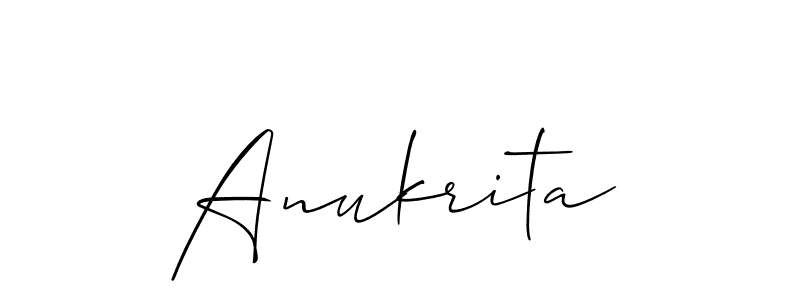 Check out images of Autograph of Anukrita name. Actor Anukrita Signature Style. Allison_Script is a professional sign style online. Anukrita signature style 2 images and pictures png