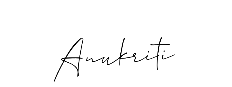 Best and Professional Signature Style for Anukriti. Allison_Script Best Signature Style Collection. Anukriti signature style 2 images and pictures png