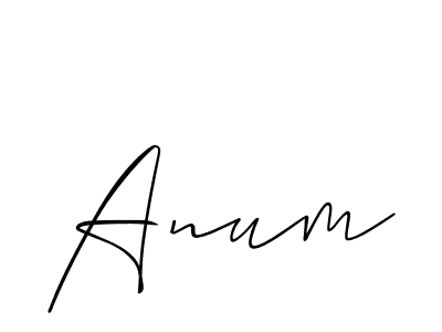 It looks lik you need a new signature style for name Anum. Design unique handwritten (Allison_Script) signature with our free signature maker in just a few clicks. Anum signature style 2 images and pictures png