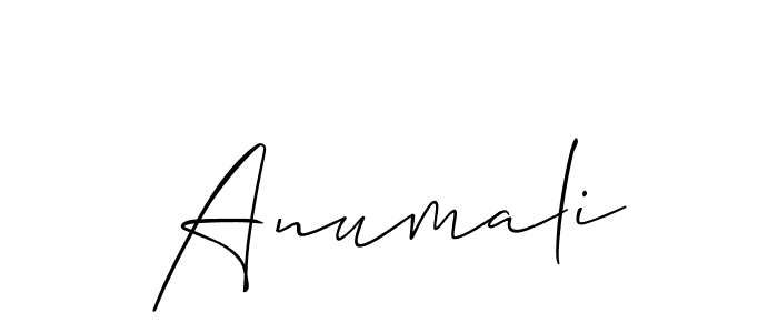 Similarly Allison_Script is the best handwritten signature design. Signature creator online .You can use it as an online autograph creator for name Anumali. Anumali signature style 2 images and pictures png