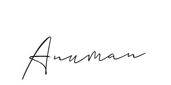 Make a short Anuman signature style. Manage your documents anywhere anytime using Allison_Script. Create and add eSignatures, submit forms, share and send files easily. Anuman signature style 2 images and pictures png