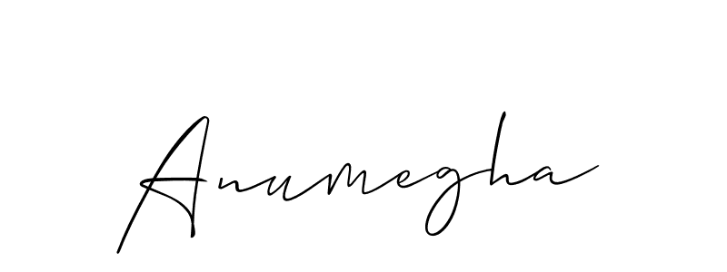 You should practise on your own different ways (Allison_Script) to write your name (Anumegha) in signature. don't let someone else do it for you. Anumegha signature style 2 images and pictures png