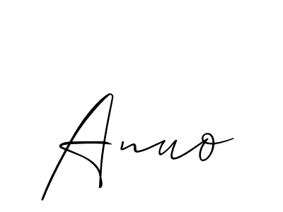 This is the best signature style for the Anuo name. Also you like these signature font (Allison_Script). Mix name signature. Anuo signature style 2 images and pictures png