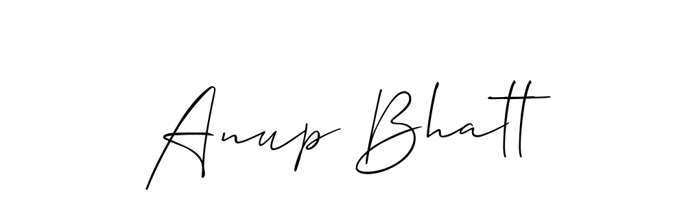 Best and Professional Signature Style for Anup Bhatt. Allison_Script Best Signature Style Collection. Anup Bhatt signature style 2 images and pictures png